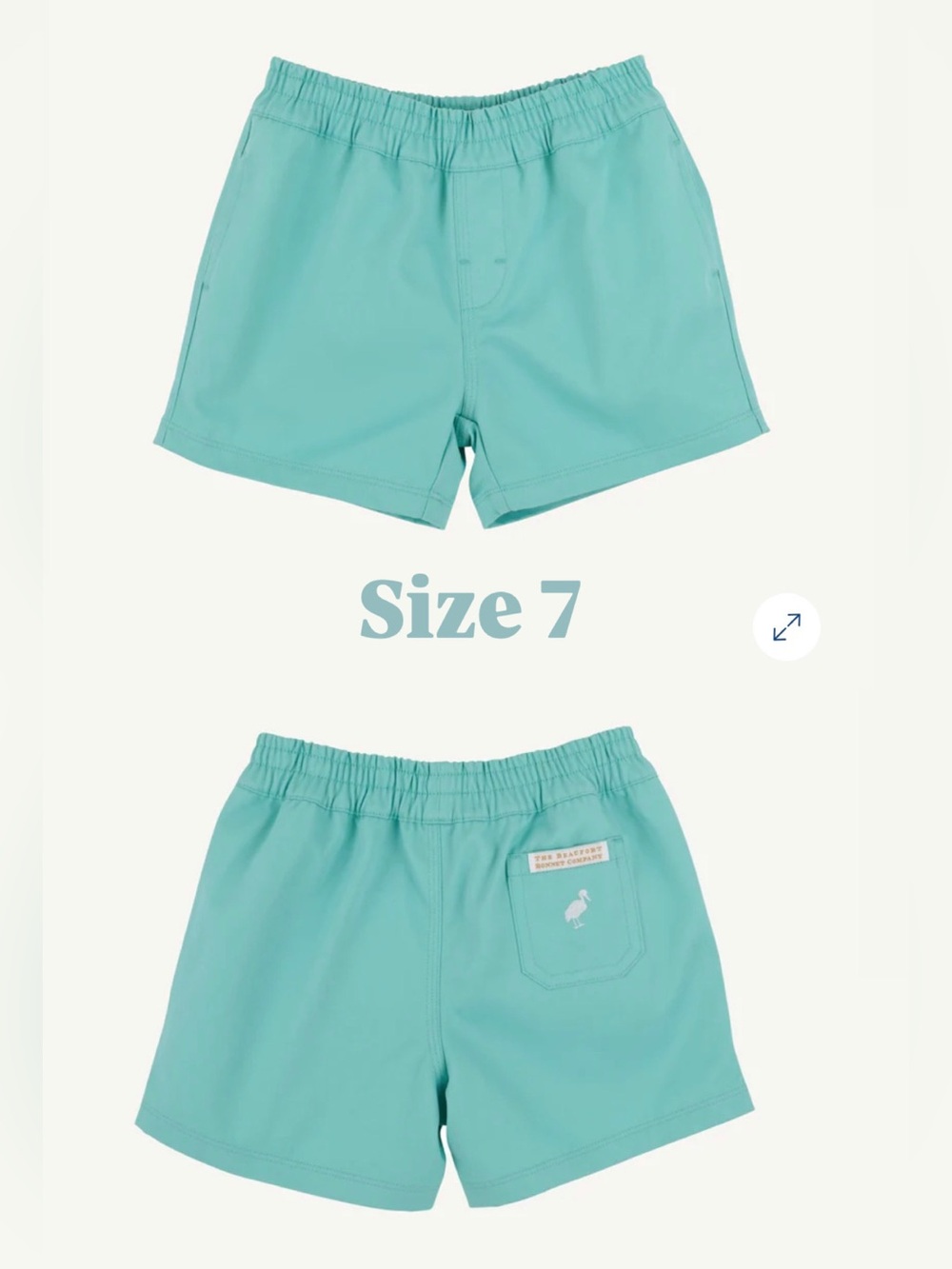 The Beaufort Bonnet Company Aqua Boys' Shorts